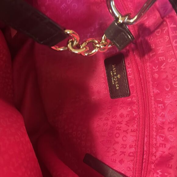 Kate Spade Astor Court Marlene Black Quilted Chain Handle Handbag Purse - Picture 15 of 16